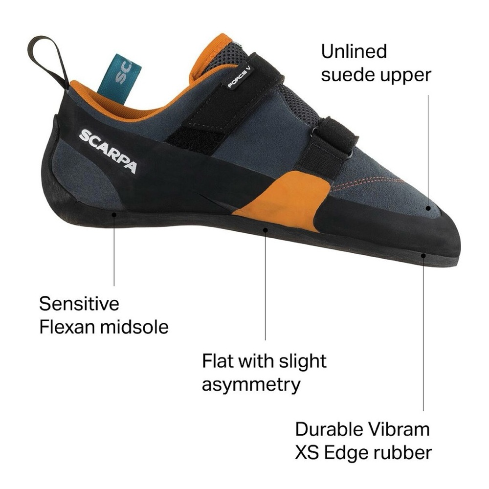 Scarpa Swim Fins Black and Orange Performance